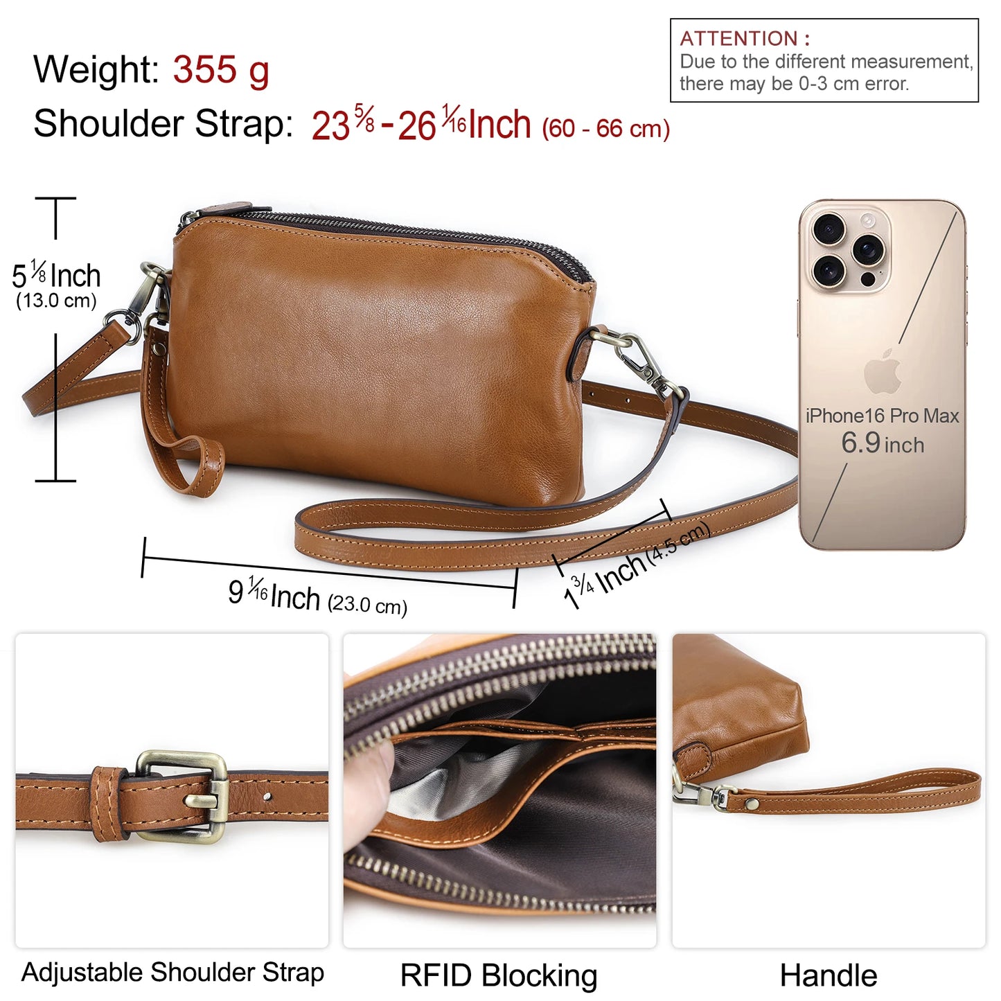 sac à main décontracté à bandoulière 100% cuir pour femme tendance.