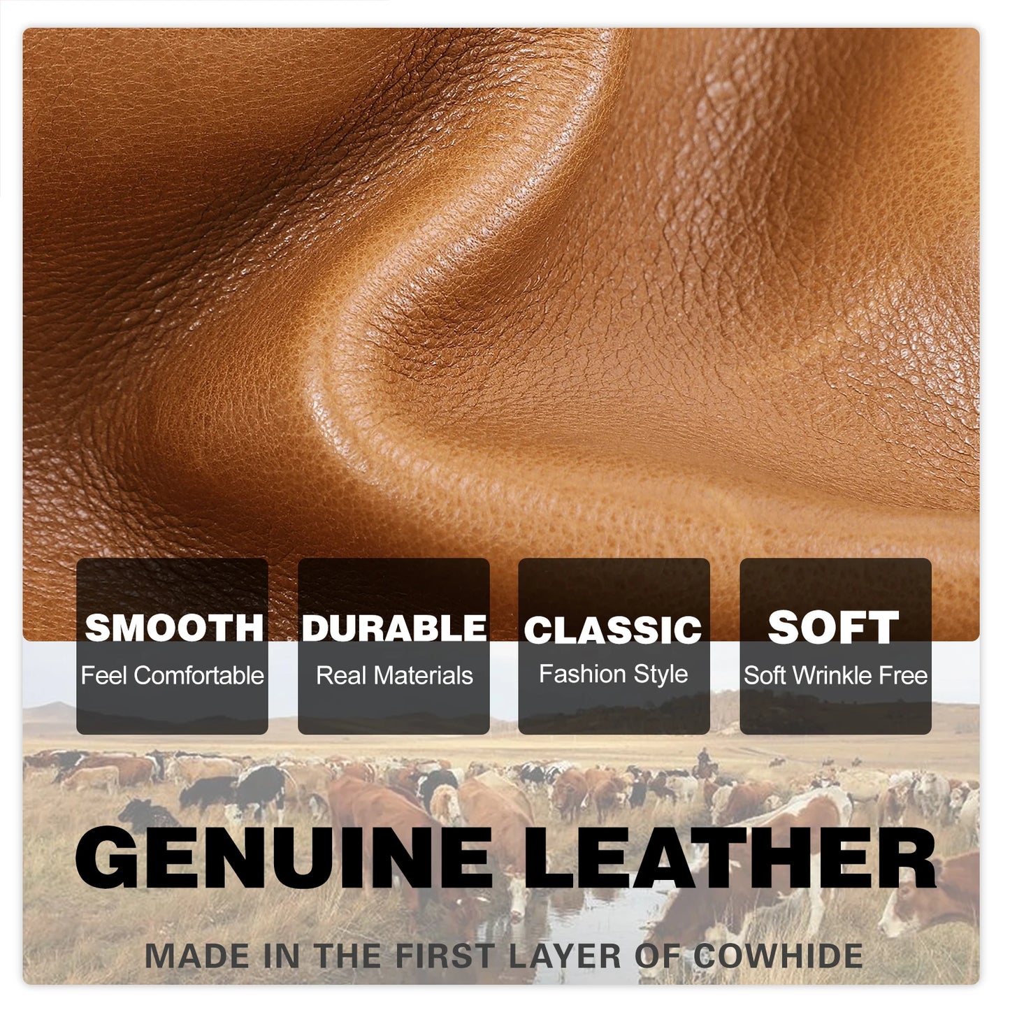 sac à main décontracté à bandoulière 100% cuir pour femme tendance.