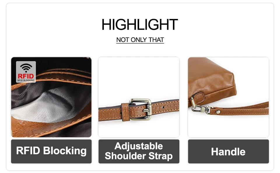 sac à main décontracté à bandoulière 100% cuir pour femme tendance.